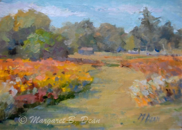 Afternoon Glow Painting by Margaret Dean